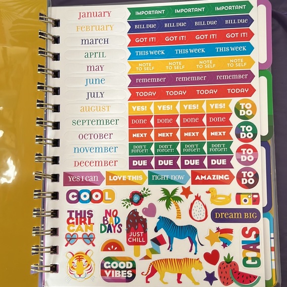 Weekly/Monthly Planner NWOT - Picture 2 of 6